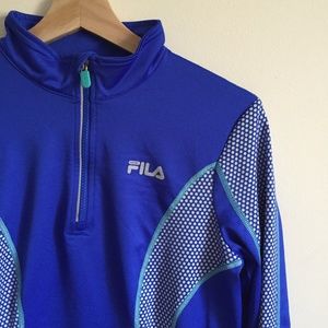 FILA Royal Blue Long Sleeve Tracksuit